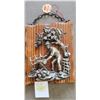 Image 1 : “Wood Cutter” Wall Hanging