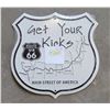 Image 1 : Route 66 Tin Sign – “Get Your Kicks”