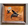 Image 1 : Framed Copper Plate – Ducks