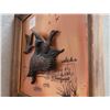 Image 2 : Framed Copper Plate – Ducks