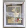 Image 1 : Framed Print – Flower Vase (17" x 20")