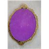 Image 3 : Oval Brass Frame (16" x 12") + 2 Wooden Frames (11" x 9" and 16" x 19")