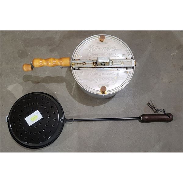 Campfire Popcorn Popper + Cook Pot w/ Popcorn Popper