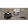 Image 2 : Campfire Popcorn Popper + Cook Pot w/ Popcorn Popper