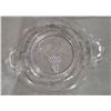 Image 1 : Antique Pressed Glass Grape Plate (pre-1890)