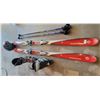 Image 2 : Downhill Ski Lot – Rossignol 160cm Skis, Salomon Boots, Poles, Bag, & Helmet