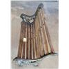 Image 2 : Wrought Iron & Wooden Bench – 24”x 16”