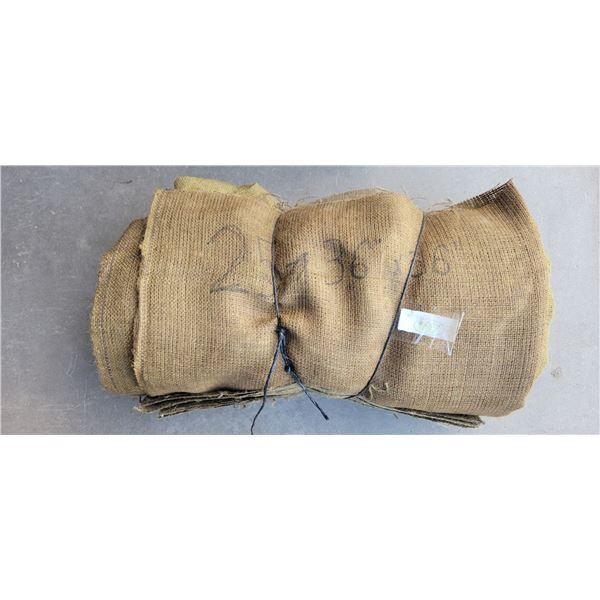 25-pieces Burlap – 36”x 36” (condition may vary)