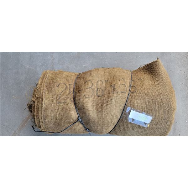 25-pieces Burlap – 36”x 36” (condition may vary)