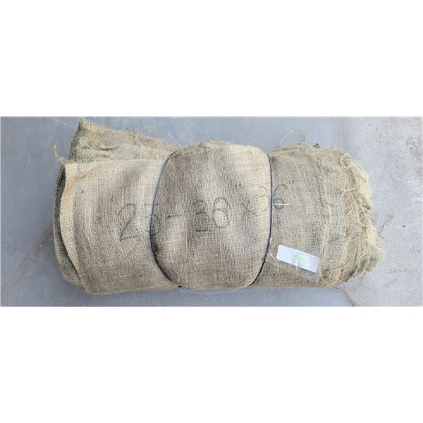 25-pieces Burlap – 36”x 36” (condition may vary)