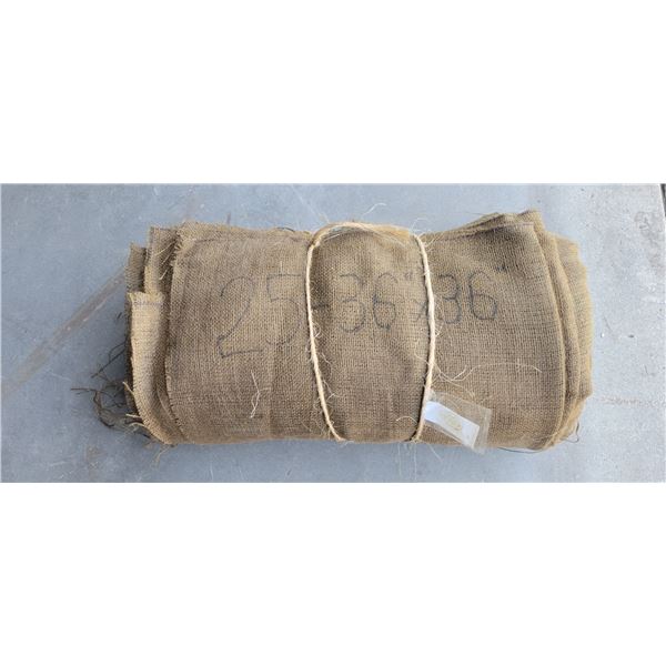 25-pieces Burlap – 36”x 36” (condition may vary)