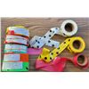 Image 1 : (5) Rolls Numbered Flagging Tape (For Inventory) – Perforated 14” Intervals, #250 