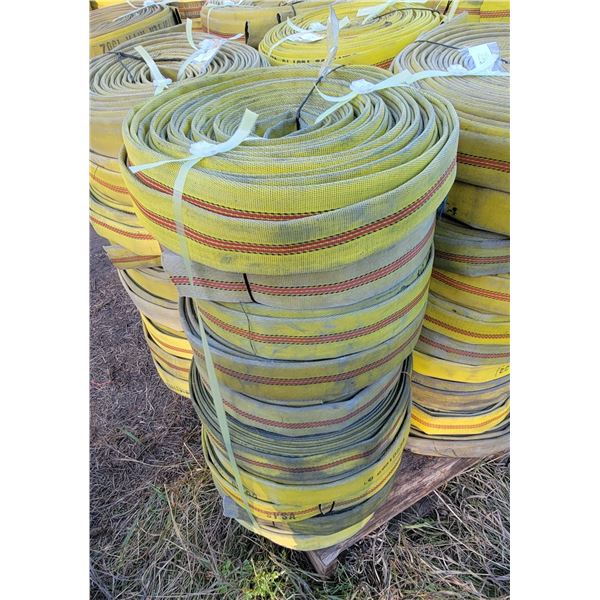 Fire Hose – Stack of 10 Rolls (condition may vary)