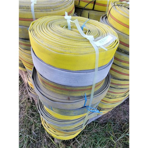 Fire Hose – Stack of 10 Rolls (condition may vary)