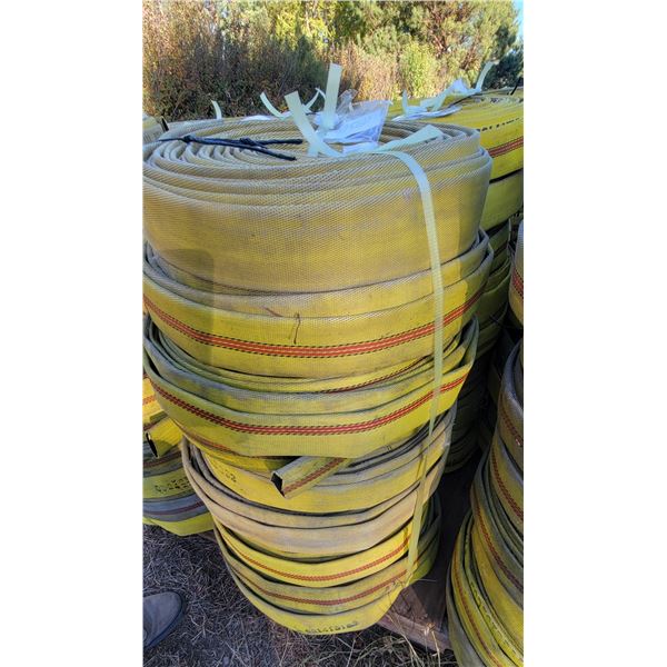 Fire Hose – Stack of 10 Rolls (condition may vary)