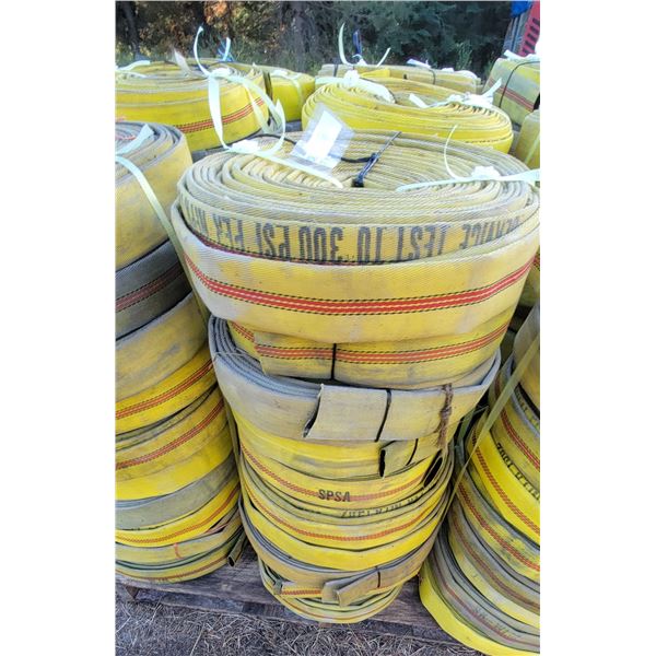 Fire Hose – Stack of 10 Rolls (condition may vary)