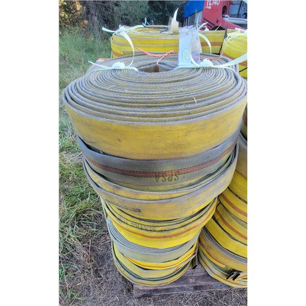 Fire Hose – Stack of 10 Rolls (condition may vary)