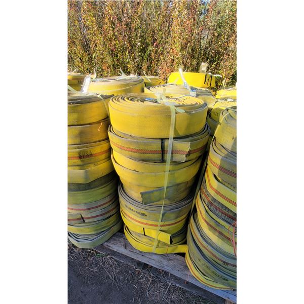 Fire Hose – Stack of 10 Rolls (condition may vary)