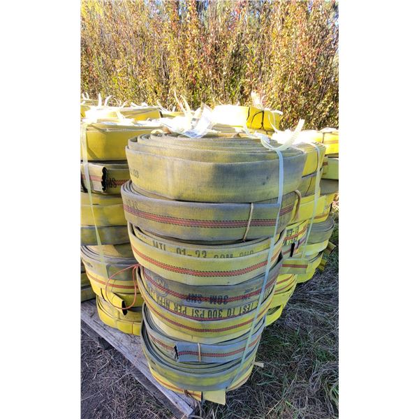 Fire Hose – Stack of 10 Rolls (condition may vary)