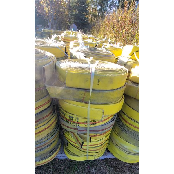 Fire Hose – Stack of 10 Rolls (condition may vary)