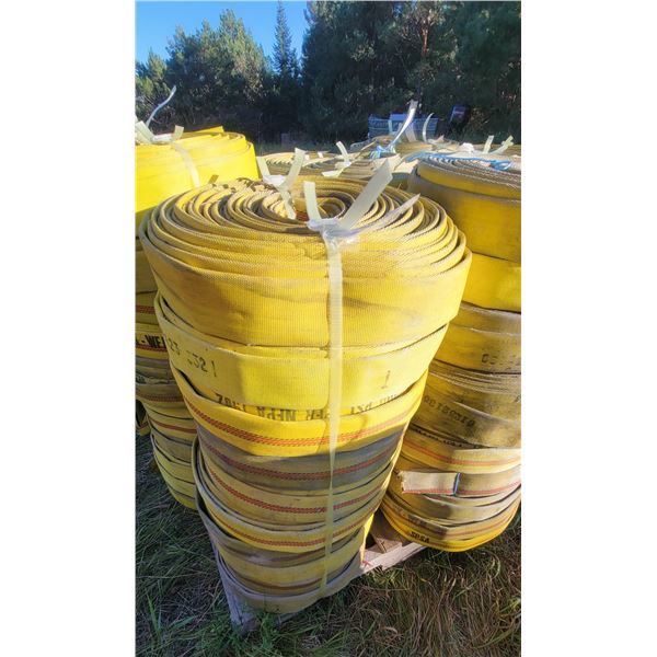 Fire Hose – Stack of 10 Rolls (condition may vary)