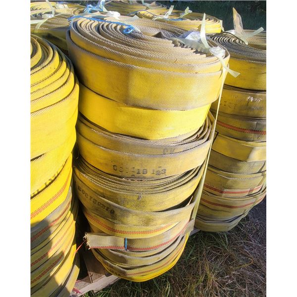 Fire Hose – Stack of 10 Rolls (condition may vary)