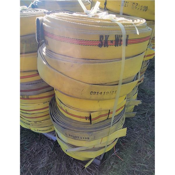 Fire Hose – Stack of 10 Rolls (condition may vary)