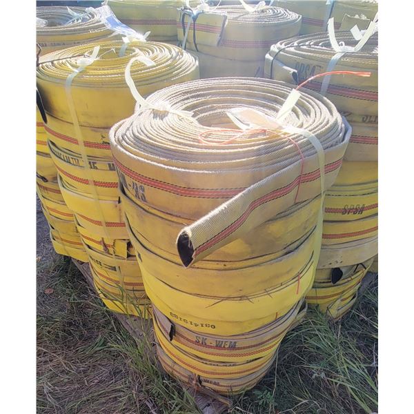 Fire Hose – Stack of 10 Rolls (condition may vary)