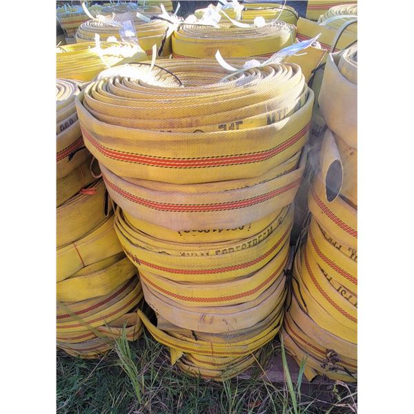 Fire Hose – Stack of 10 Rolls (condition may vary)