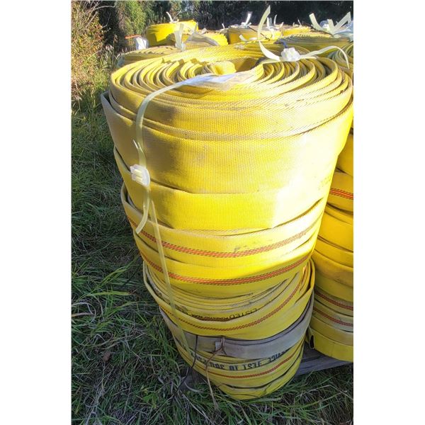 Fire Hose – Stack of 10 Rolls (condition may vary)