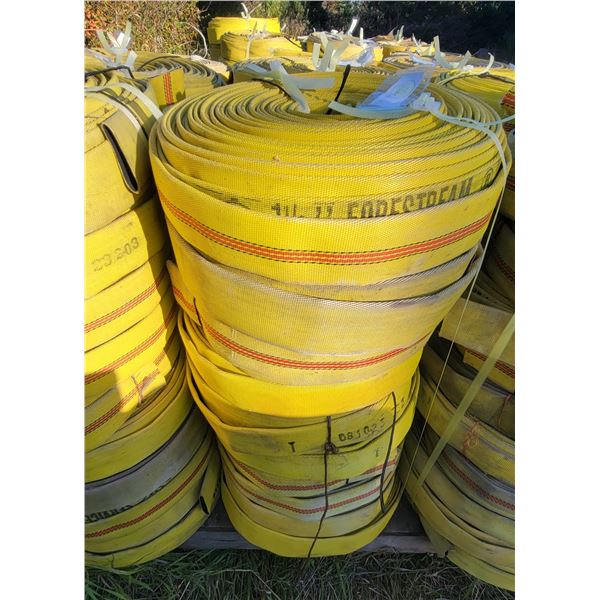 Fire Hose – Stack of 10 Rolls (condition may vary)