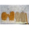Image 1 : 2 Pairs Seude Mitts   Light Colour is Kodiak