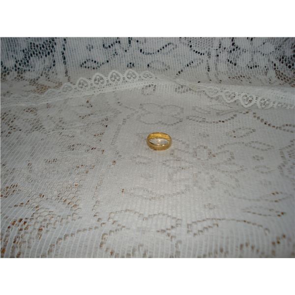 Old Gold Band Stamped 14K