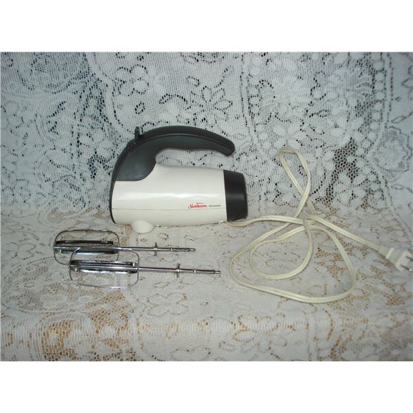 Sunbeam Hand Mixer  Works Well