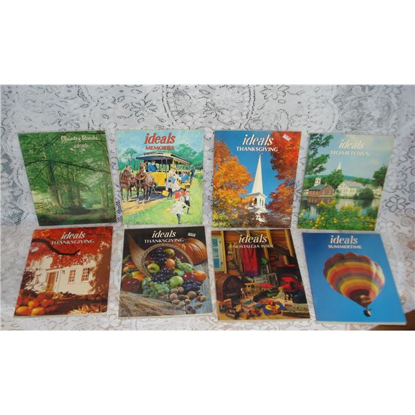8 Vintage Ideals Magazines