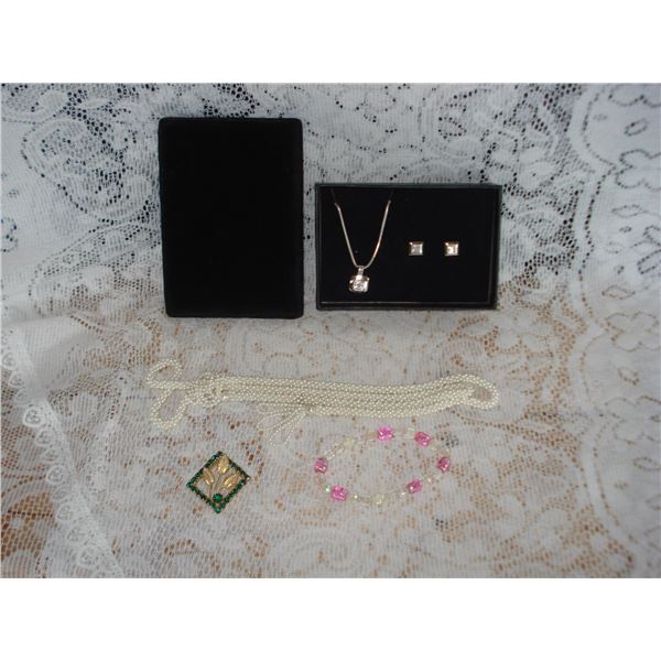 Costume Jewelry Assortment  Different Decades