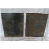 Image 3 : Pair Metal Advertizing Signs c 1940's  Some Rust  See Pics