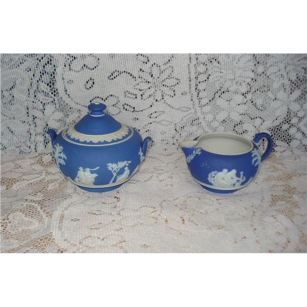 Wedgewood Cream & Sugar Set