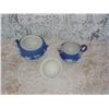 Image 2 : Wedgewood Cream & Sugar Set