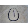 Image 1 : Deep Sapphire Blue Costume Necklace With Matching Bracelet