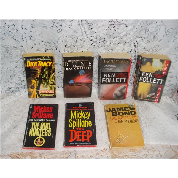 Collectible Paperbacks  Mickey Spillane Etc