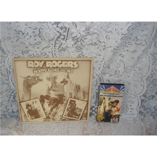 Roy Rogers Album Excellent Condition And VHS