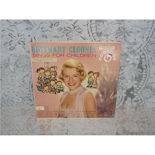 Rosemary Clooney LP Excellent Condition  Some Cover Wear See Pics