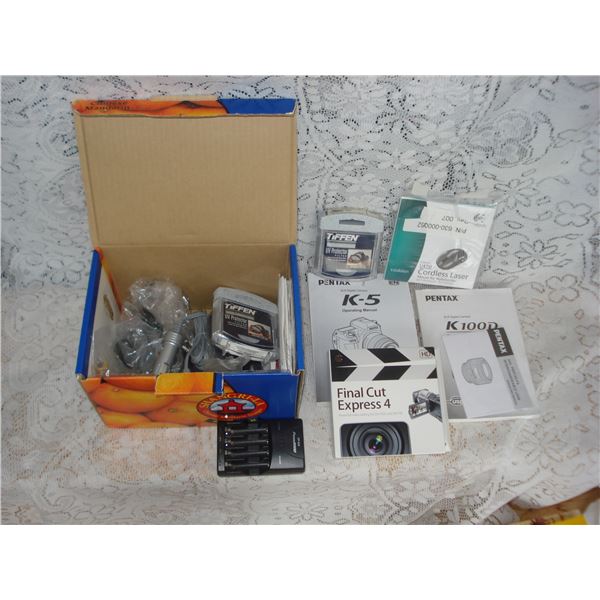 Box Of Camera Related Items