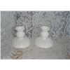 Image 1 : Pair Of Fenton Candle Holders