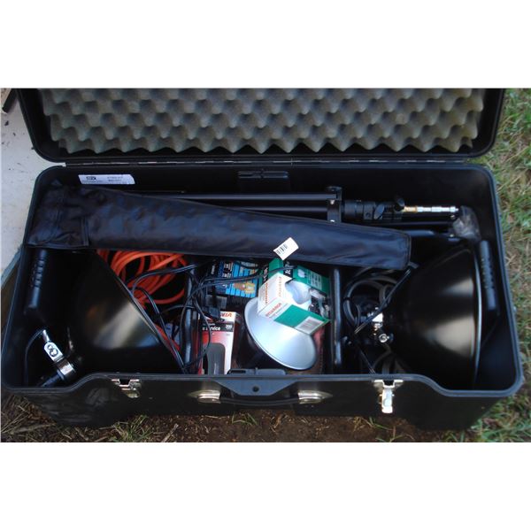 Tub Of Photography/Film Equipment