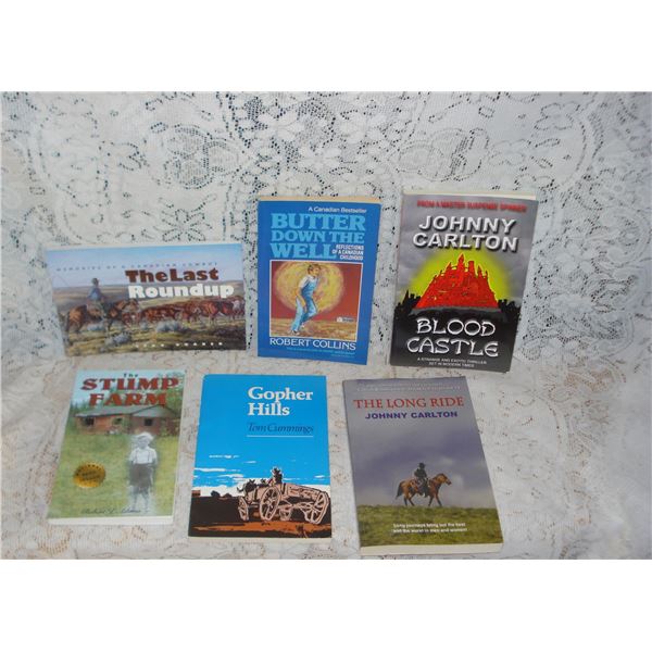 Assorted Books  Johnny Carlton Etc
