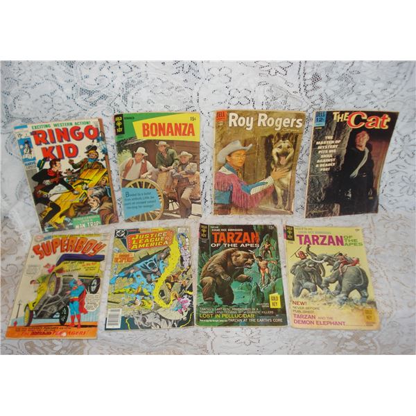 Vintage Comics  Assorted Conditions  Roy Rogers  Bonanza Etc