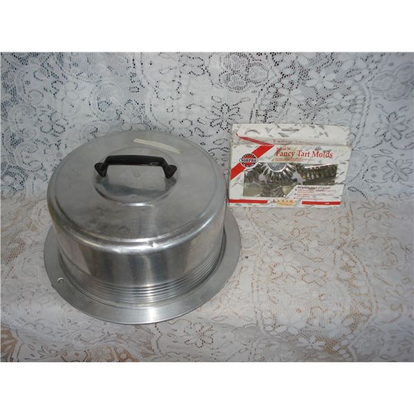 Liddeed Cake Server And Tart Molds