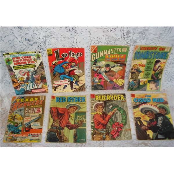Assorted Comics  Vintage Condition  Red Ryder Etc
